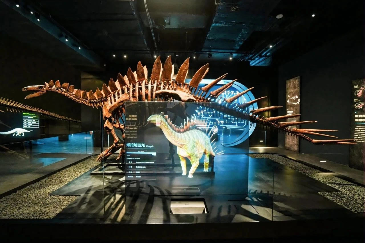 廣旅科技“活化”史前恐龍 用科技沉浸式對(duì)話億萬年奧秘